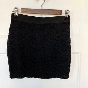 Black Mini Skirt